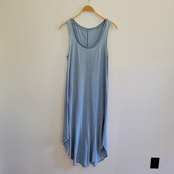 Z Supply Reverie Sleeveless Scoop Neck Midi Dress Beachy Casual Comfy Lounge - Picture 1 of 6